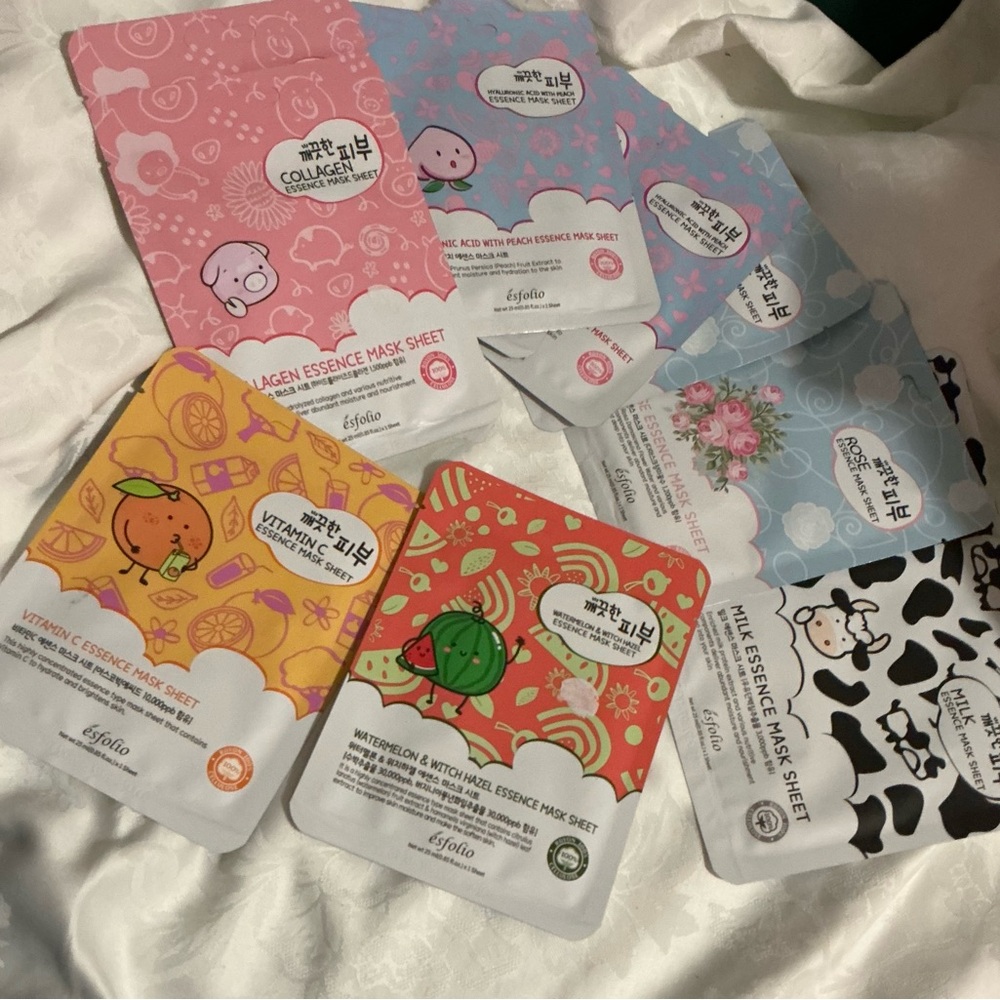 Essence Mask Sheet Bundle New!
